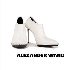 ALEXANDER WANG White Leather Boots IT 41 | US 11